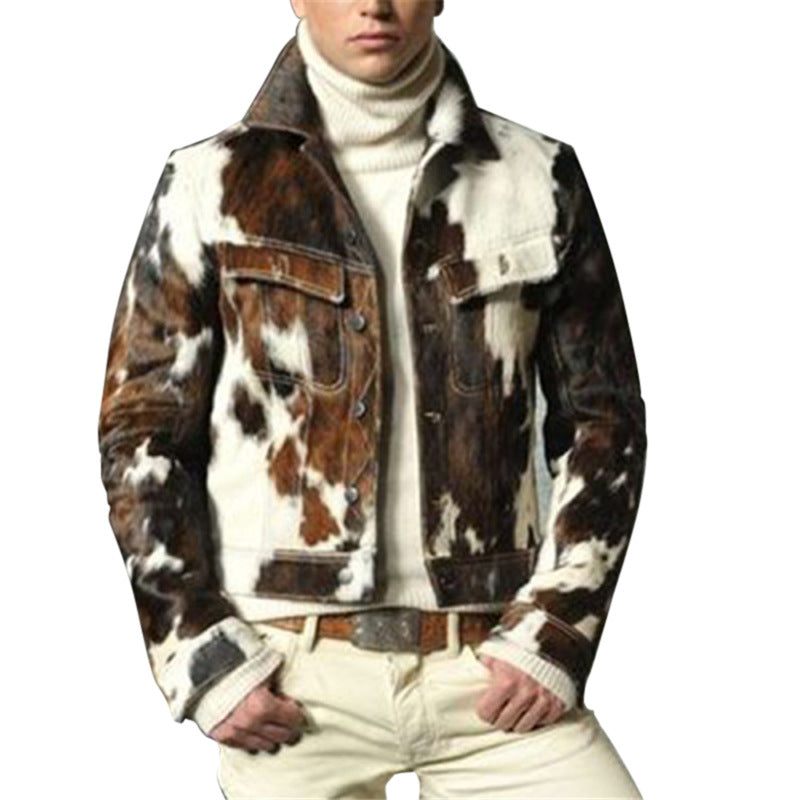 Men's Slim Camouflage Fashion Jacket Coat