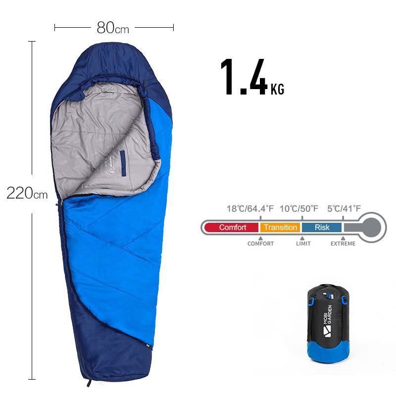 Mummy Sleeping Bag Thickened Winter Outdoor Camping