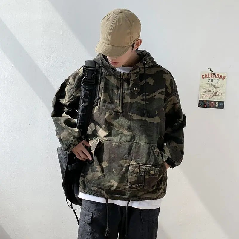 Men's Camouflage Tactical Work Jacket