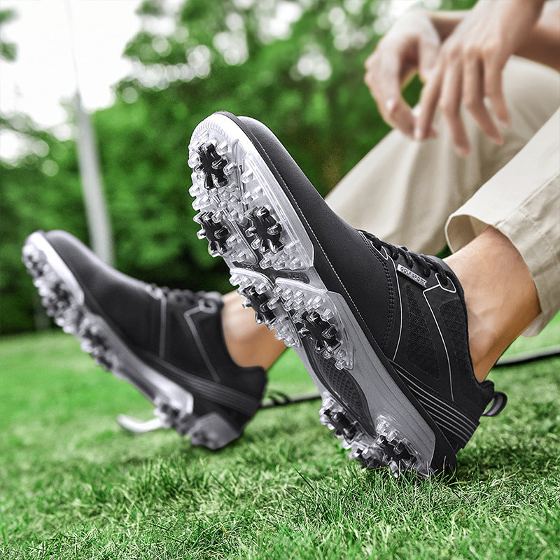 Breathable Microfiber Men's Golf Casual Shoes