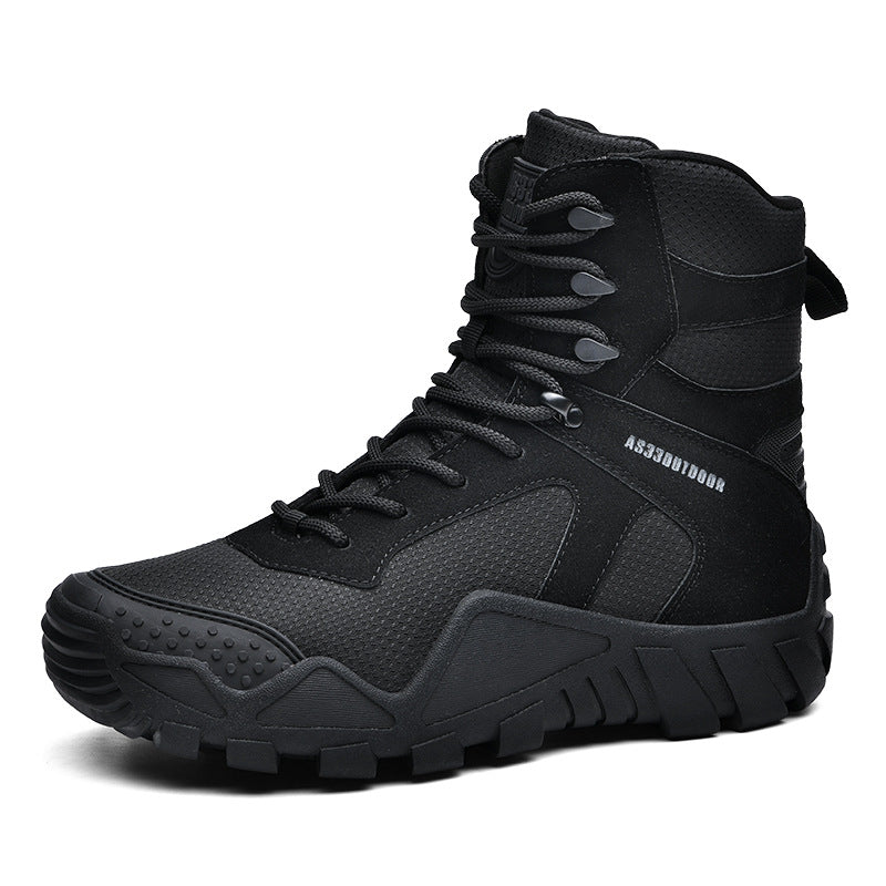 Tactical High-Top Outdoor Hiking Boots