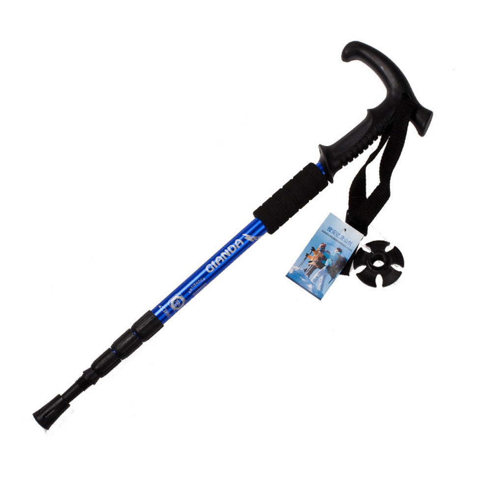 Professional Grade Retractable Aluminum Trekking Pole