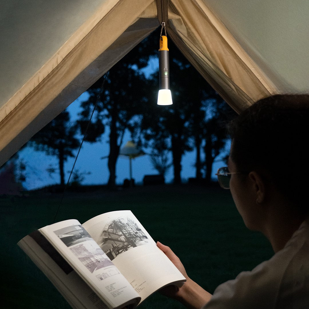 High Lumen Zoom Camping Flashlight Long Battery Life