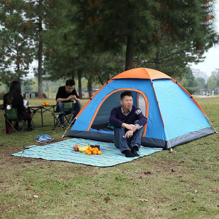 Automatic Double Door Multi Person Outdoor Camping Tent
