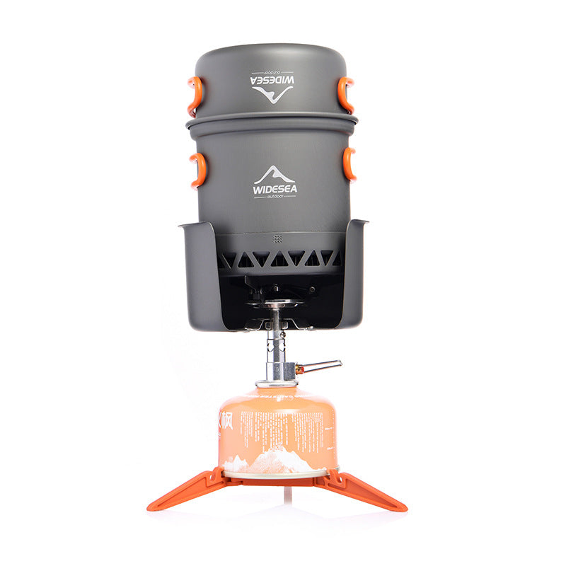 Widesea Heat-Collecting Camping Cookware Set
