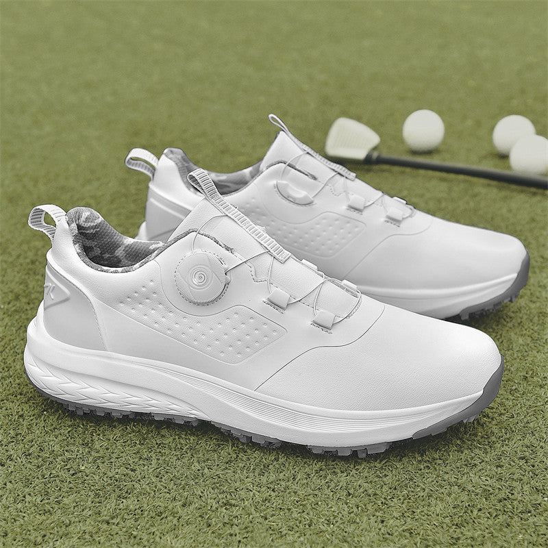 Waterproof Couple Golf Spiked Shoes