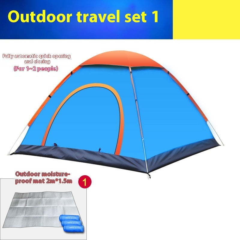 Automatic Double Door Multi Person Outdoor Camping Tent