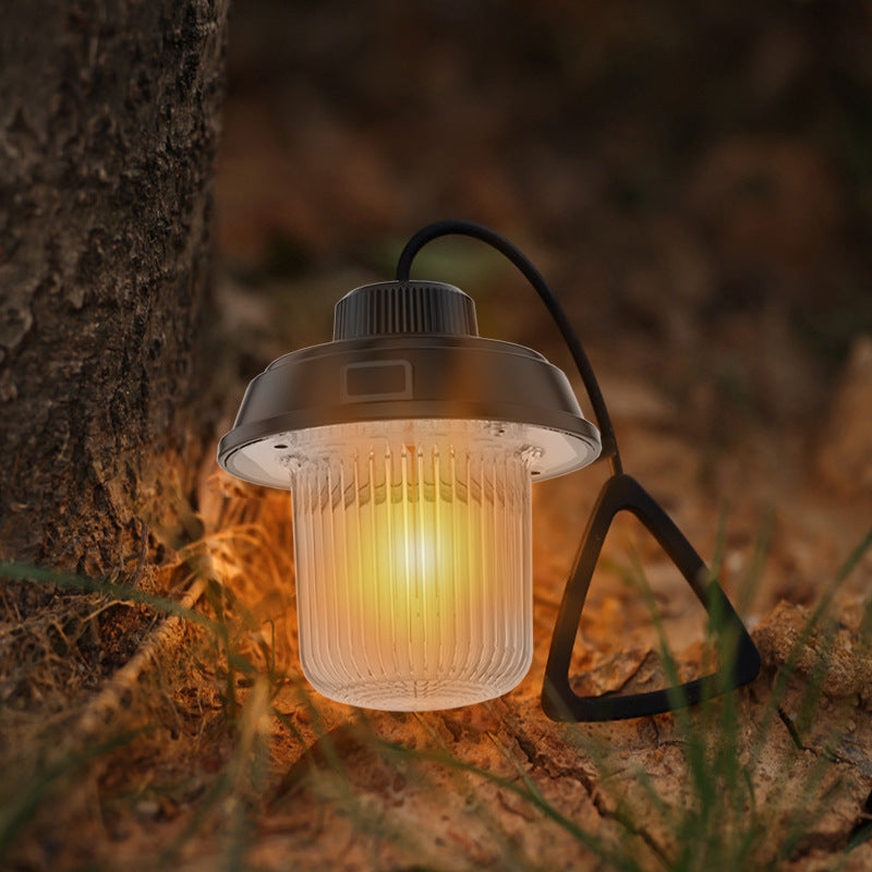 Retro Rechargeable Multi-Function Camping Lantern Portable Light