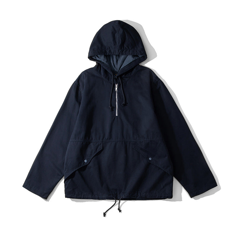 Hooded Camouflage Outdoor Parka Coat