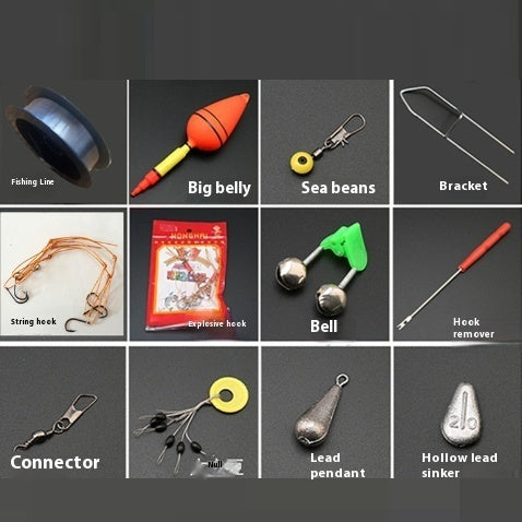 Fishing Rod Accessories Float Bracket Set Combo Kit