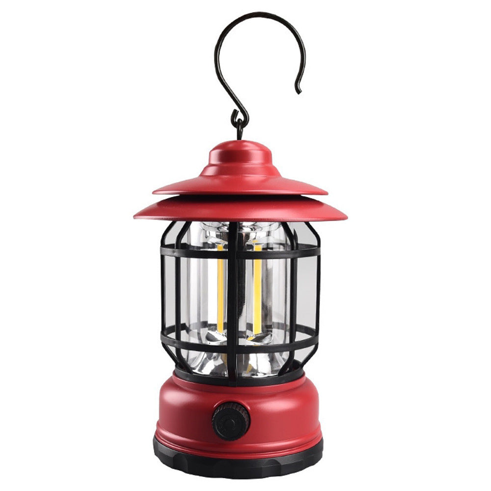 Retro Multi-Function Warm Light Camping Lantern