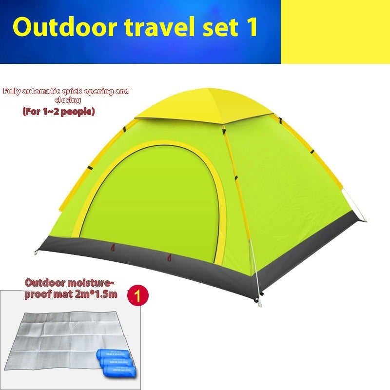 Automatic Double Door Multi Person Outdoor Camping Tent