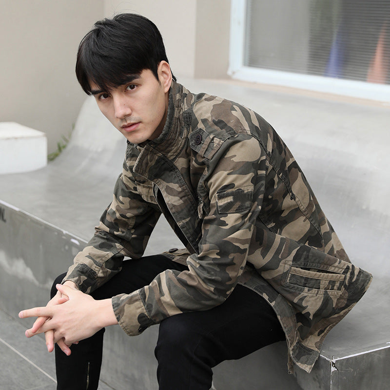 Men's Autumn Camouflage Work Jacket