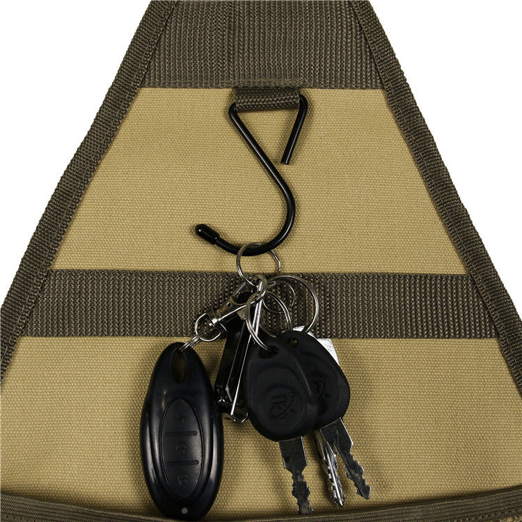 Camping Tableware Set With Utensils And Foldable Bag