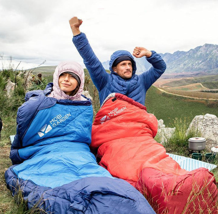 Mummy Sleeping Bag Thickened Winter Outdoor Camping
