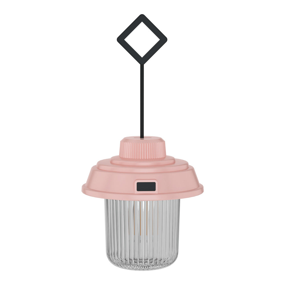 Retro Rechargeable Multi-Function Camping Lantern Portable Light