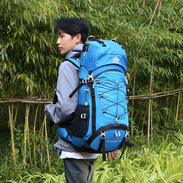 60L Large Capacity Outdoor Hiking Backpack