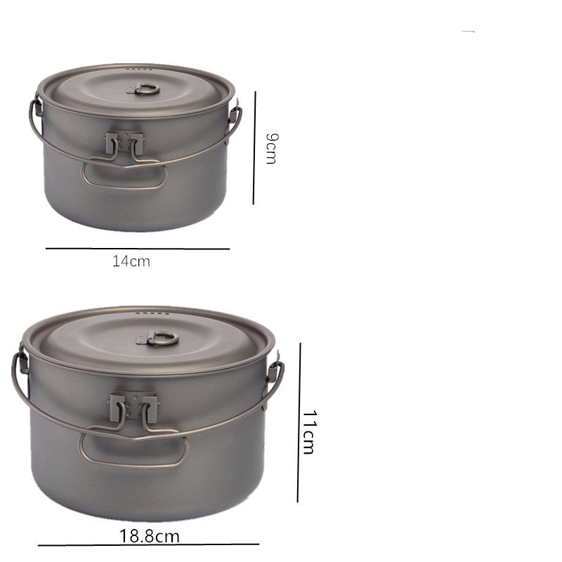 Ultra-Light Foldable Camping Cookware Set