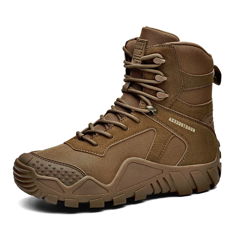 Tactical High-Top Outdoor Hiking Boots