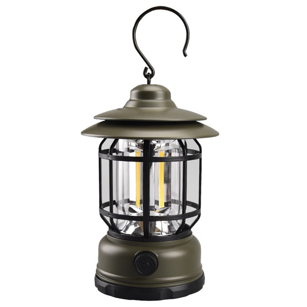 Retro Multi-Function Warm Light Camping Lantern