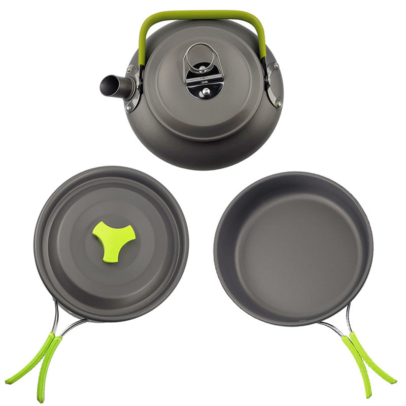 Folding Mini Camping Cookware Pot Set